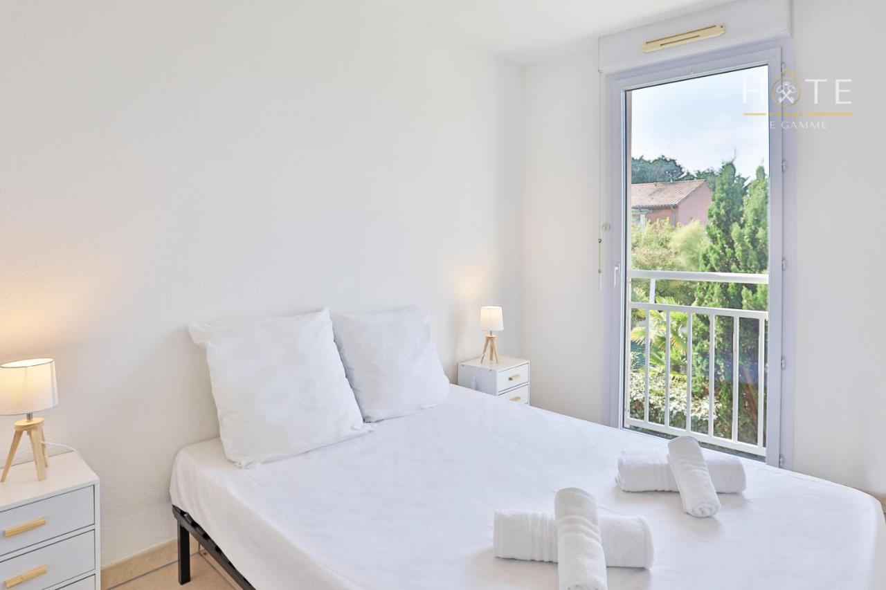 Residence Les Dunes- Appartement Avec Piscine 莱萨布勒-多洛讷 外观 照片